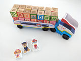 Paw Patrol, ABC Lastwagen mit Anhänger - Melissa & Doug, ab 3 Jahren