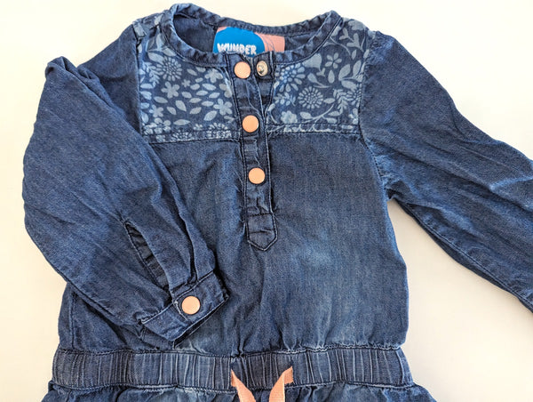 Kleid - Wunder Bärchen, Mädchen Gr.74