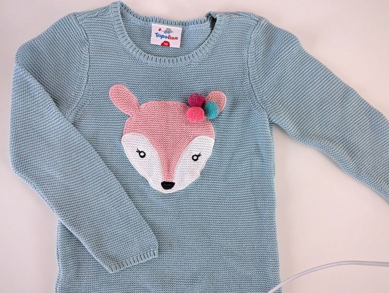 Strickpullover - Topolino, Mädchen Gr.110