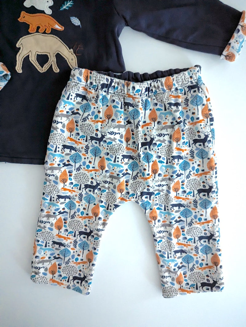 2er Set, Sweatshirt mit bequemer Stoffhose - Sense Organics, Unisex Gr.68/74