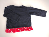 Langarmshirt mit Blümchen - Tom Tailor, Mädchen Gr.62