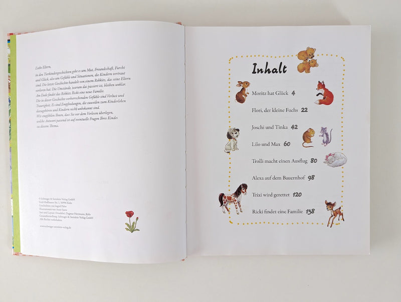Meine schönsten Tierkinder Geschichten - Schwager & Steinlein Verlag