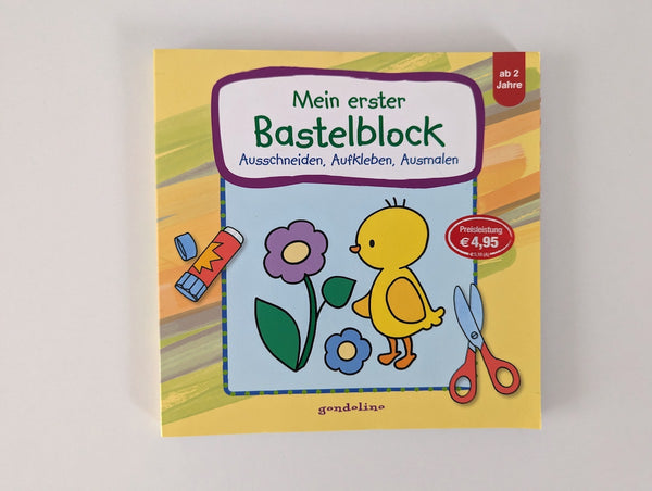 *Neu* Mein erster Bastelblock - Gondolino, ab 2 Jahre