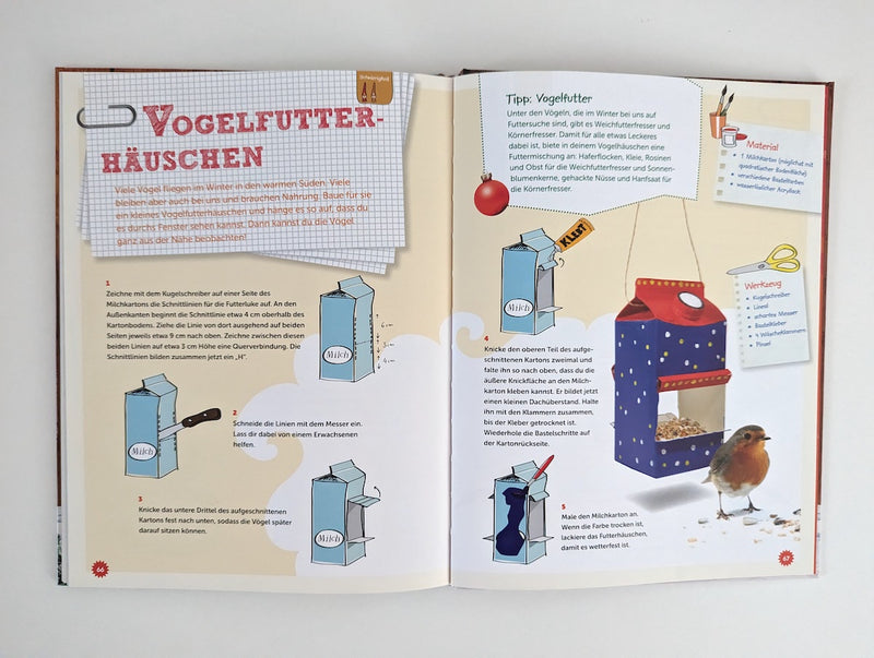 *Neuwertig* Das bunte Weihnachts-Bastelbuch - Tessloff, ab 5  Jahren
