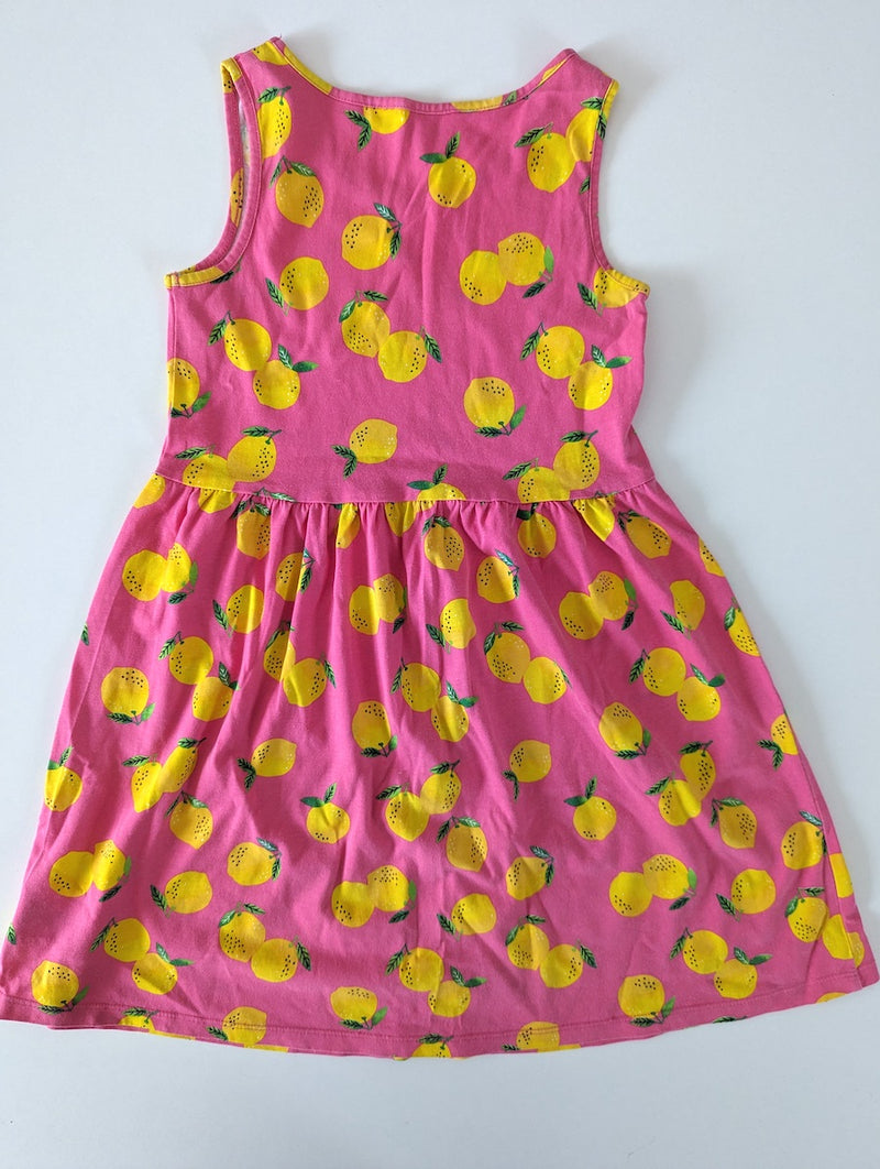 Kleid, Zitronen - H&M, Gr.122/128