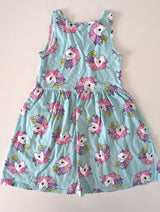 Kleid, Einhorn - H&M, Gr.122/128