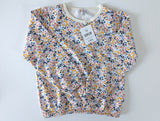 *Neu m. Etikett* Sweatshirt mit Blumen, warm - Steiff, Mädchen Gr.122