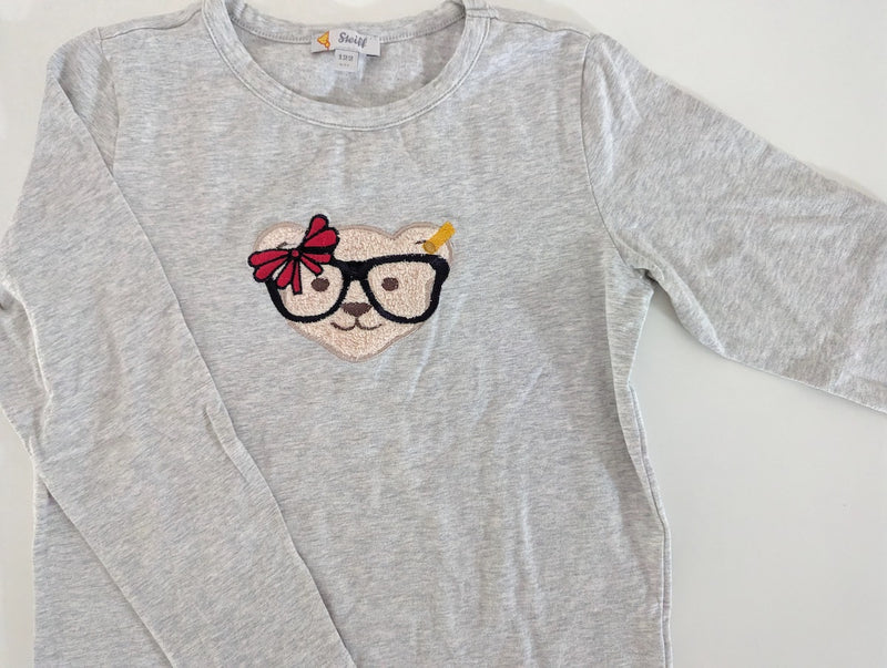 Langarmshirt -Steiff, Mädchen Gr.122