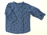 Leinen-Baumwollhemd - H&M, Junge Gr.74