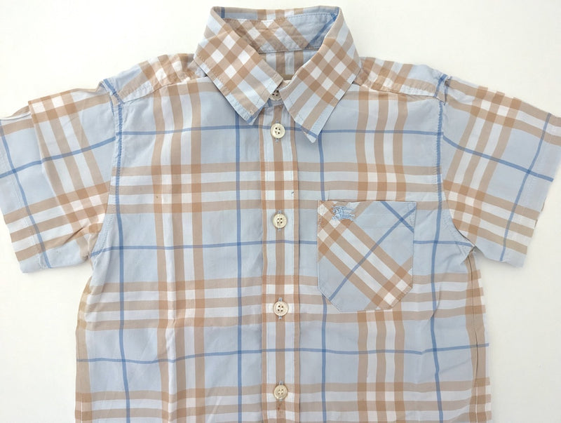 Hemd kurzarm - Burberry, Junge Gr.86