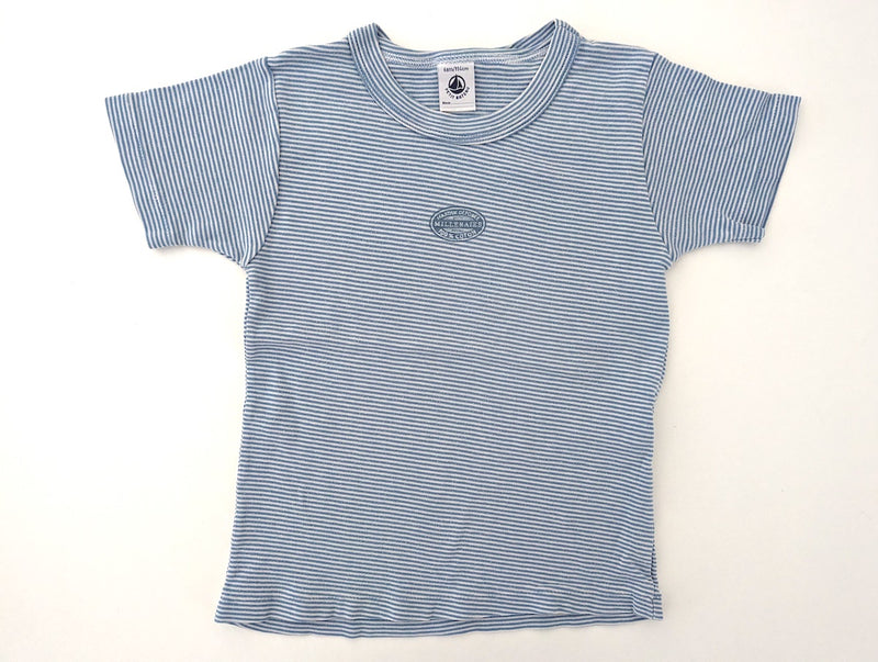 Basic T-Shirt - Petit Bateau, Junge Gr.104/110