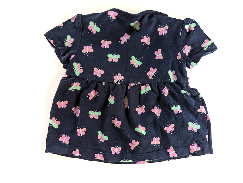 *Neuwertig* Tunika/Kleid, Schmetterlinge - S.Oliver, Mädchen Gr.62