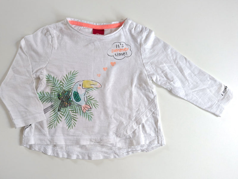 Langarmshirt, Tukan - S.Oliver, Mädchen Gr.62/68