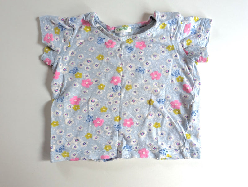 T-Shirt mit Blumen - UCoB, Mädchen Gr.56/62