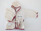 Bademantel aus Frottee - Morgenstern, ca. ab Gr.68-86