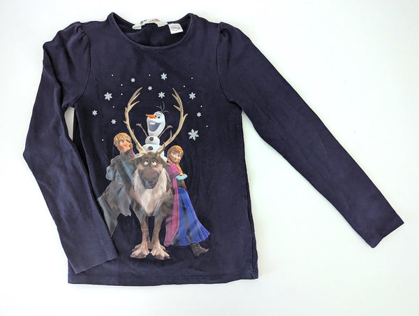 Langarmshirt Frozen - H&M, Mädchen Gr.122/128