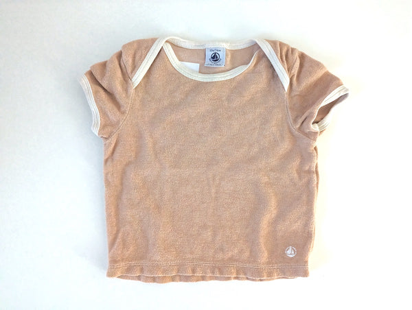 T-Shirt aus Frottee - Petit Bateau, Gr.68/74