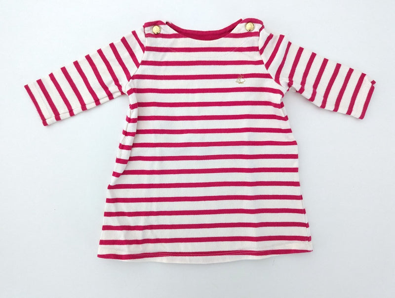 Sweatkleid - Petit Bateau, Mädchen Gr.62