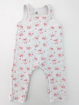 Weiche Latzhose/Overall - Petit Bateau, Mädchen Gr.74