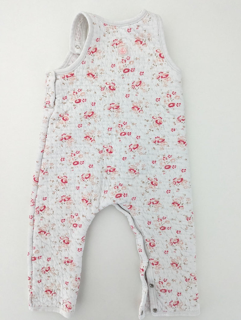 Weiche Latzhose/Overall - Petit Bateau, Mädchen Gr.74