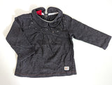 Langarmshirt mit Rundkragen - S.Oliver, Mädchen Gr.68