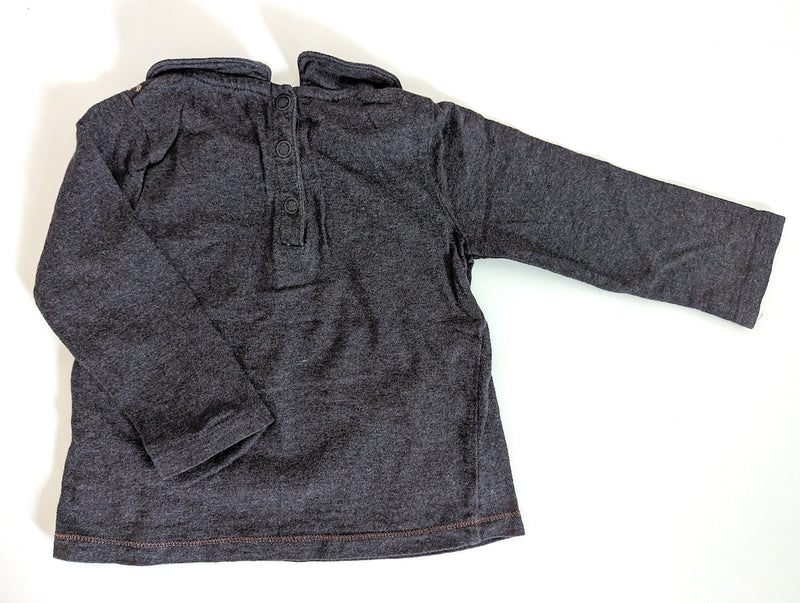 Langarmshirt mit Rundkragen - S.Oliver, Mädchen Gr.68