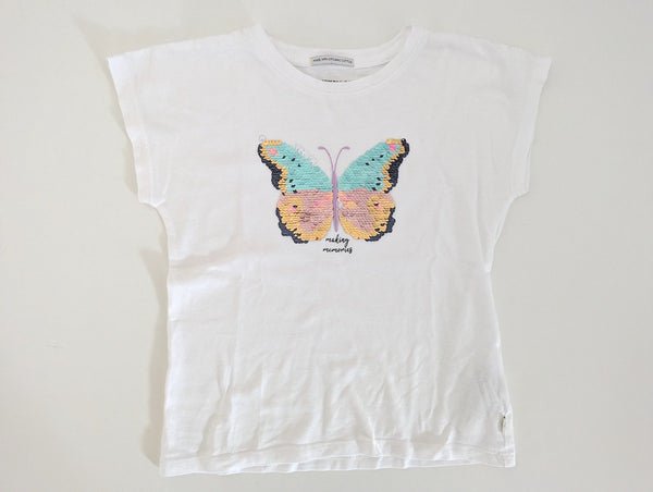 T-Shirt, Schmetterling - Tom Tailor, Gr.104/110