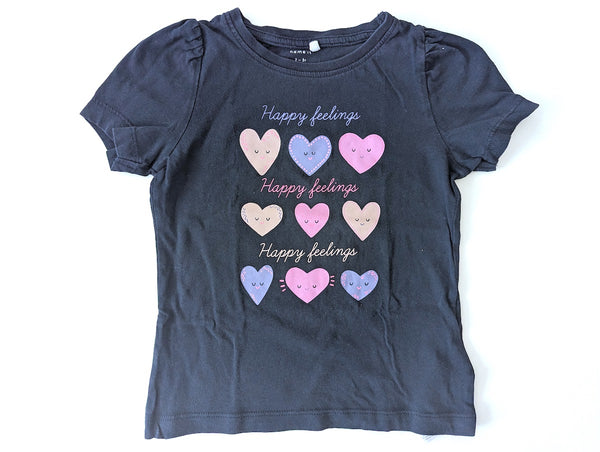 T-Shirt, happy feelings - Name it, Mädchen Gr.92/98
