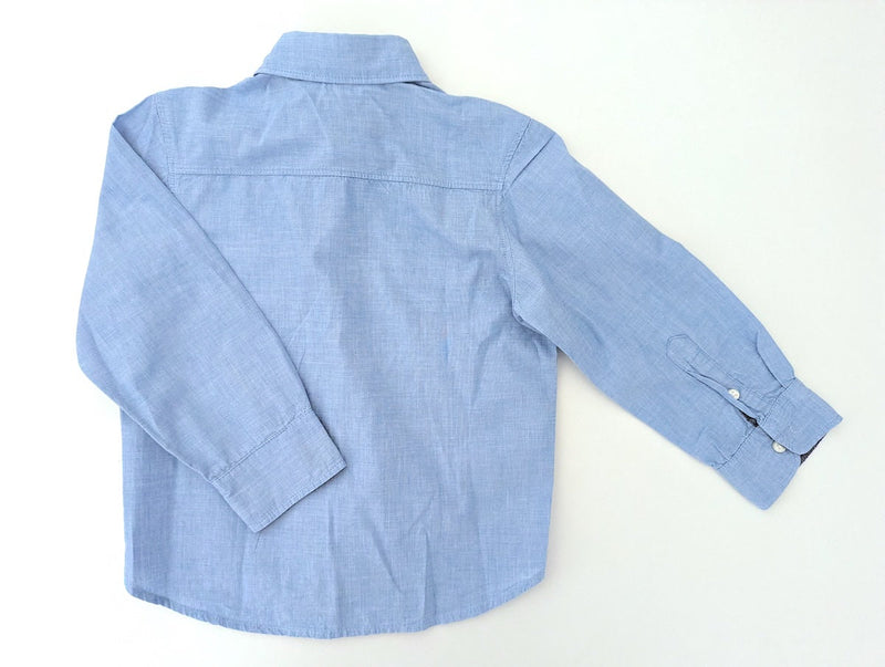 *Neuwertig* Leichtes Baumwollhemd - H&M, Junge Gr.116