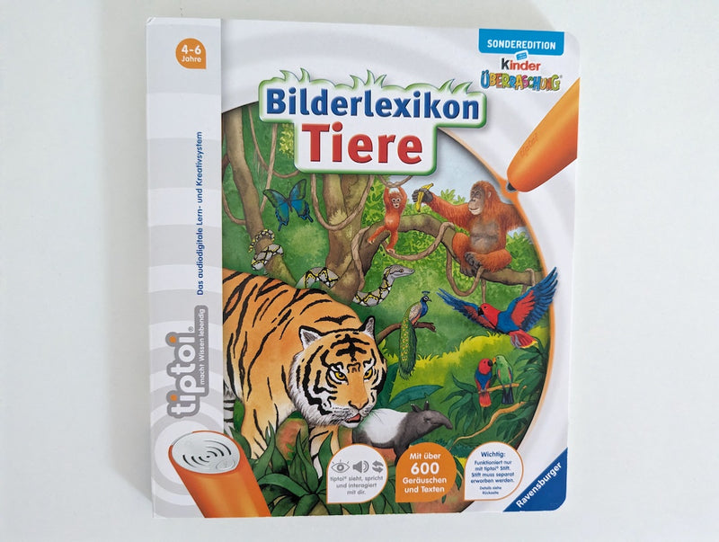 *Für Unterwegs* Kleines TipToi Buch; Bilderlexikon Tiere - Ravensburger