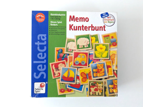 Memo Kunterbund - Selecta, ab 2 1/2 Jahre