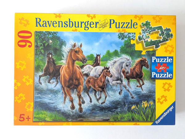 Puzzle in Puzzle, Pferde - Ravensburger, ab 5 Jahren