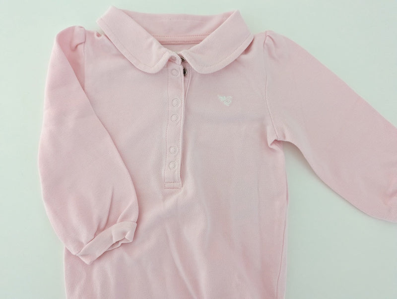 Langarm Poloshirt - Body - Esprit, Mädchen Gr.74