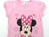 T-Shirt mit Minnie Maus - Disney Baby, Mädchen Gr.92