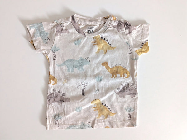 T-Shirt, Dinos - C&A, Junge Gr.62/68