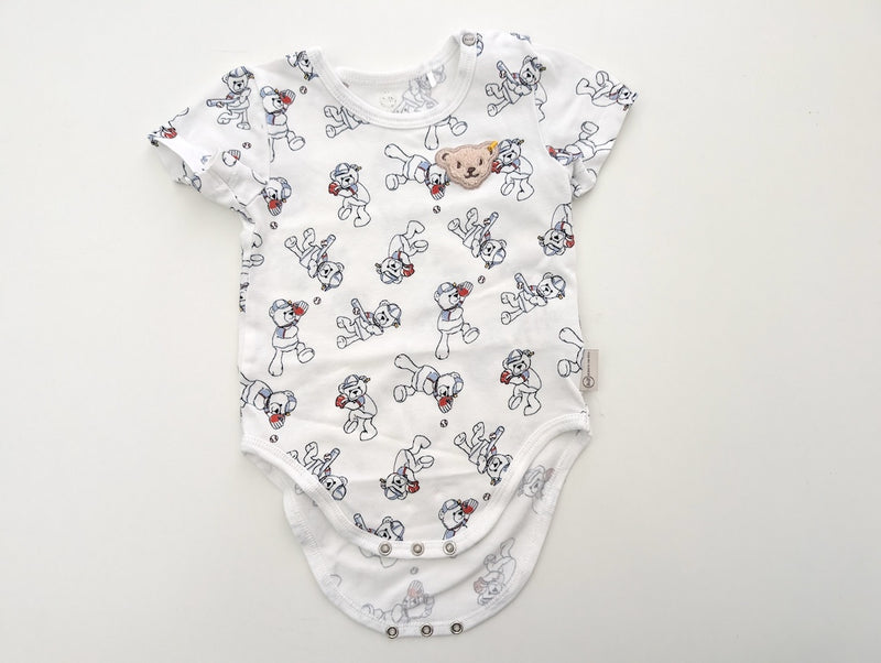 Body kurzarm, Football - Steiff, Unisex Gr.62