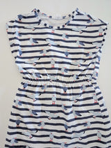 Jerseykleid mit Möwen - Maximo, Gr.104/110