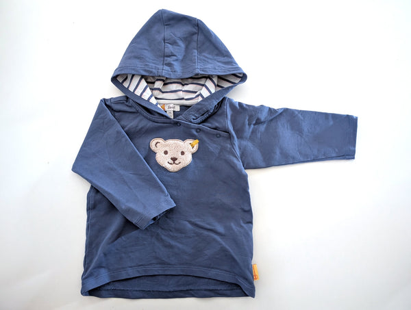 Sweatshirt mit Kapuze - Steiff, Mädchen Gr.74