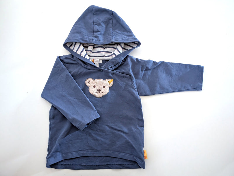 Sweatshirt mit Kapuze - Steiff, Mädchen Gr.74