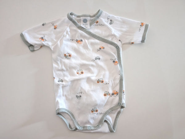 *Neuwertig* Wickelbody Traktor, Organic - Sanetta, Unisex Gr.62