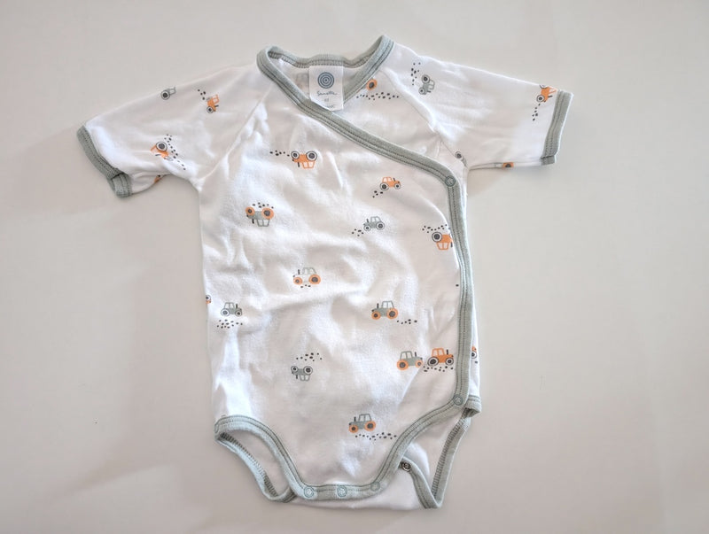 *Neuwertig* Wickelbody Traktor, Organic - Sanetta, Unisex Gr.62