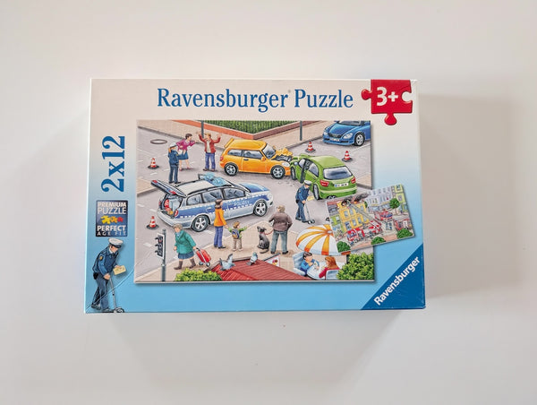 Puzzle 2x12, Kide.Cats - Ravensburger, Ab 3+