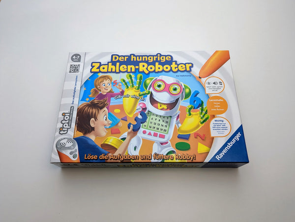 TipToi Spiel, Der hunrige Zahlen-Roboter - Ravensburger, 4-7 Jahre