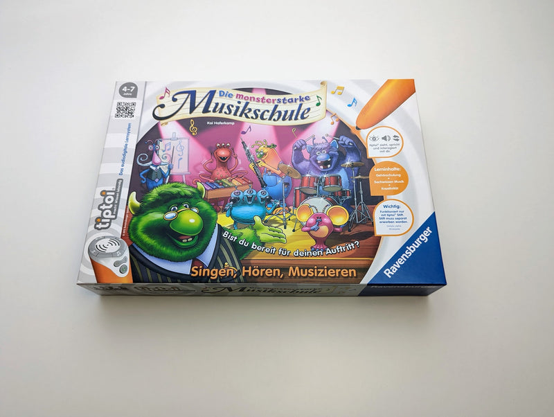 TipToi Spiel, Die Monsterstarke Musikschule -  Ravensburger, 4-7 Jahre