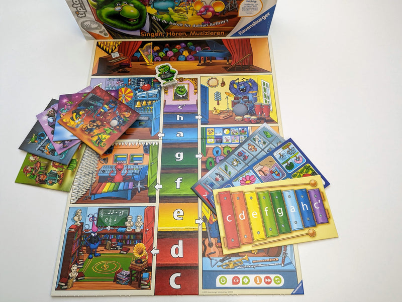 TipToi Spiel, Die Monsterstarke Musikschule -  Ravensburger, 4-7 Jahre