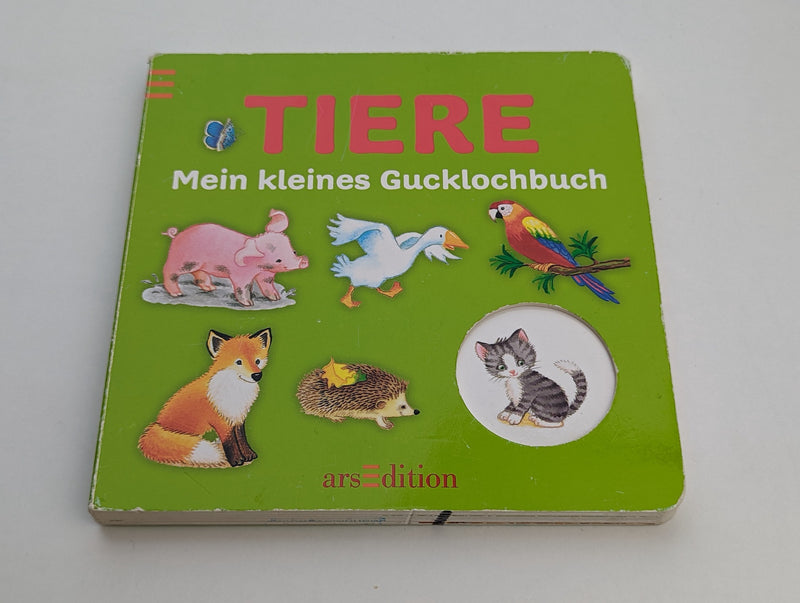 Tiere Mein erstes Gucklochbuch - arsEdition, ab 24m