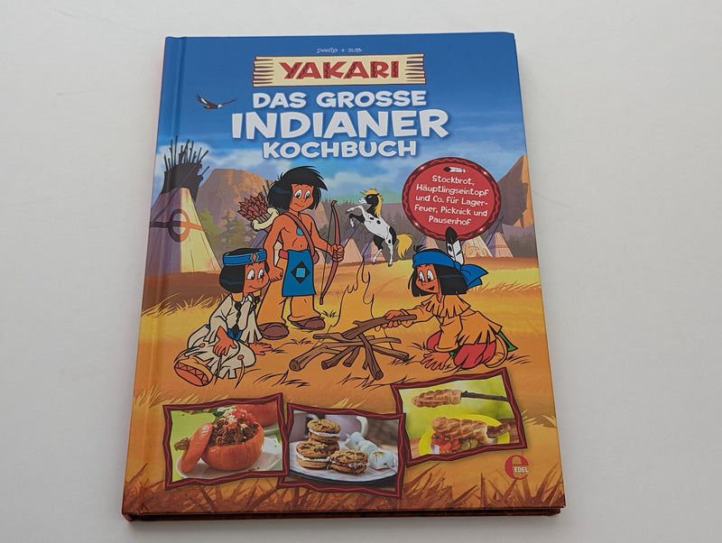 Yakari, Das grosse Indianer Kochbuch - Edel Books, Ab 3 Jahre