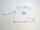 Langarmshirt Blauer Stern - Bellybutton Gr.62