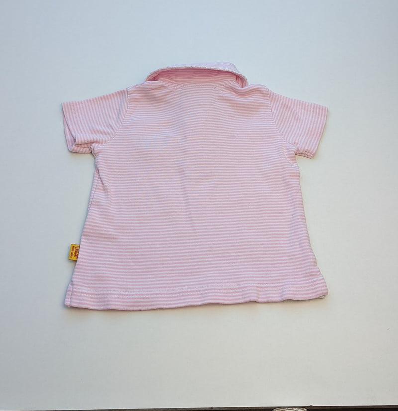 T-Shirt Rosa mit Rundkragen - Steiff Gr.80