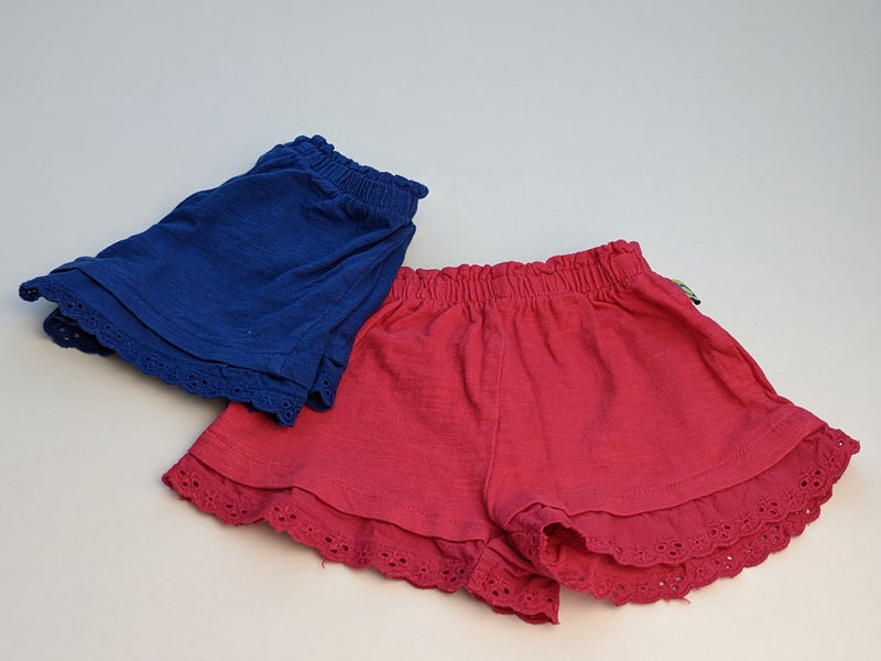 2er Set kurze Stoffhosen - Lemon Beret Gr.68